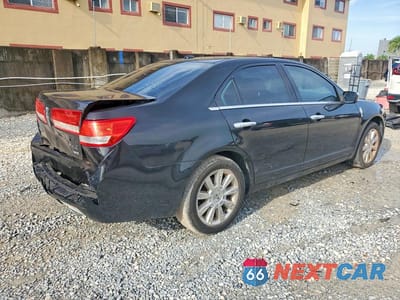 Trzecie zdjęcie samochodu z tyłu: 2012 LINCOLN MKZ VIN:3LNHL2JCXCR812825 - miniatura