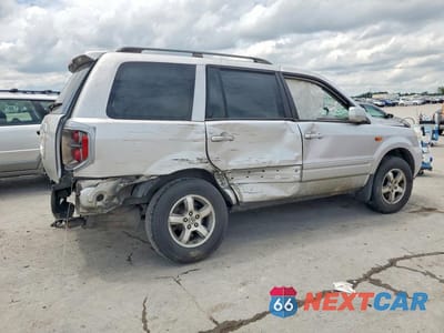 Trzecie zdjęcie samochodu z tyłu: 2006 HONDA PILOT EX VIN:5FNYF18756B030257 - miniatura