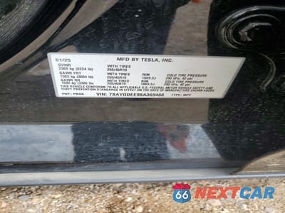 Zdjęcie 12 z 12 samochodu: 2025 TESLA MODEL Y VIN:7SAYGDEE9SA369468 - miniatura