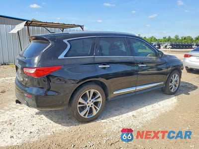 Trzecie zdjęcie samochodu z tyłu: 2013 INFINITI JX35 BASE VIN:5N1AL0MM0DC337843 - miniatura