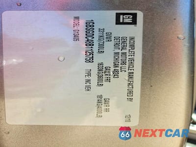 Zdjęcie 13 z 13 samochodu: 2011 CHEVROLET EXPRESS G1500 3LT VIN:1GBSGDC48B1125758 - miniatura