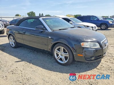 Czwarte zdjęcie samochodu z boku: 2007 AUDI A4 2.0T CABRIOLET VIN:WAUAF48H77K033416 - miniatura