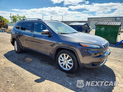 Czwarte zdjęcie samochodu z boku: 2017 JEEP CHEROKEE LIMITED VIN:1C4PJMDB4HW648027 - miniatura