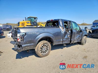 Trzecie zdjęcie samochodu z tyłu: 2020 FORD F150 SUPER CAB VIN:1FTEX1EPXLFC19773 - miniatura