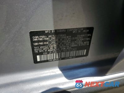 Zdjęcie 13 z 13 samochodu: 2024 SUBARU CROSSTREK VIN:JF2GUABC2R8397260 - miniatura