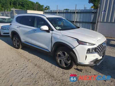 Czwarte zdjęcie samochodu z boku: 2021 HYUNDAI SANTA FE SEL VIN:5NMS6DAJXMH307753 - miniatura