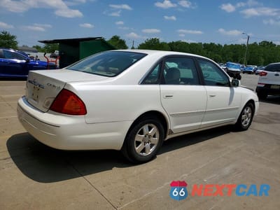 Trzecie zdjęcie samochodu z tyłu: 2000 TOYOTA AVALON XL VIN:4T1BF28B3YU013785 - miniatura