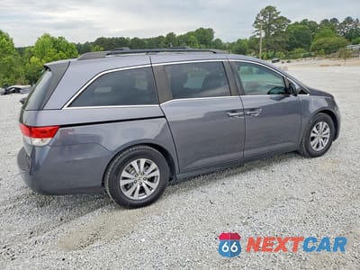 Trzecie zdjęcie samochodu z tyłu: 2017 HONDA ODYSSEY EXL VIN:5FNRL5H62HB018419 - miniatura