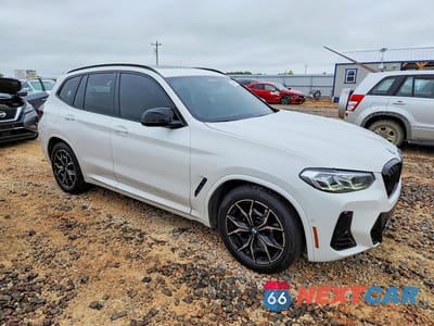 Czwarte zdjęcie samochodu z boku: 2022 BMW X3 VIN:5UX83DP08N9K05557 - miniatura