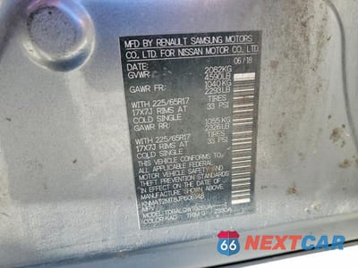 Zdjęcie 12 z 12 samochodu: 2018 NISSAN ROGUE SV VIN:KNMAT2MT8JP606148 - miniatura