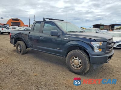 Czwarte zdjęcie samochodu z boku: 2017 FORD F150 SUPER CAB VIN:1FTEX1EP9HKC91935 - miniatura