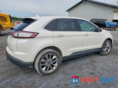 Trzecie zdjęcie samochodu z tyłu: 2015 FORD EDGE TITANIUM VIN:2FMPK4K84FBB63711 - miniatura