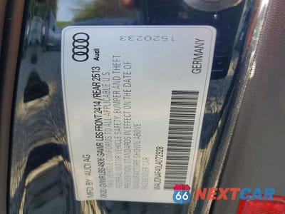 Zdjęcie 12 z 12 samochodu: 2020 AUDI A4 PREMIUM VIN:WAUDNAF40LA072928 - miniatura