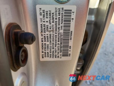 Zdjęcie 12 z 12 samochodu: 2014 HONDA CIVIC EXL VIN:19XFB2F96EE027577 - miniatura