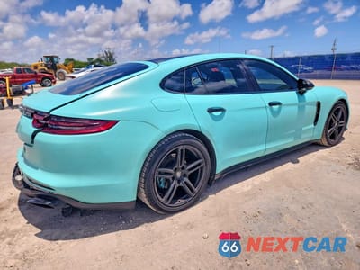 Trzecie zdjęcie samochodu z tyłu: 2018 PORSCHE PANAMERA 4 VIN:WP0AA2A73JL103504 - miniatura