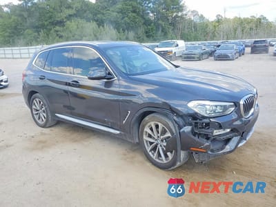 Czwarte zdjęcie samochodu z boku: 2019 BMW X3 XDRIVE30I VIN:5UXTR9C59KLP84872 - miniatura
