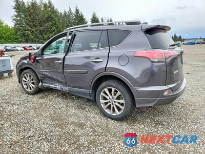 Drugie zdjęcie samochodu z przodu: 2017 TOYOTA RAV4 PLATINUM VIN:2T3DFREV9HW553309 - miniatura