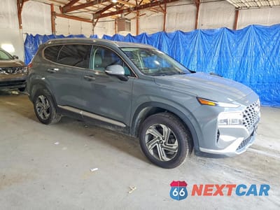 Czwarte zdjęcie samochodu z boku: 2021 HYUNDAI SANTA FE SEL VIN:5NMS6DAJ8MH341738 - miniatura
