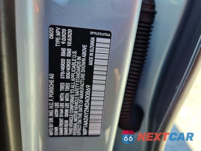 Zdjęcie 13 z 13 samochodu: 2021 PORSCHE CAYENNE VIN:WP1AA2AY2MDA00869 - miniatura