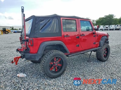 Trzecie zdjęcie samochodu z tyłu: 2009 JEEP WRANGLER UNLIMITED X VIN:1J4GA39159L708100 - miniatura