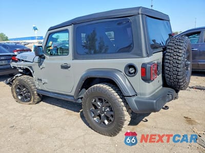 Drugie zdjęcie samochodu z przodu: 2022 JEEP WRANGLER SPORT VIN:1C4GJXAG5NW250208 - miniatura