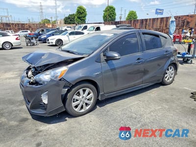 2017 TOYOTA PRIUS C TWO JTDKDTB38H1591822 - główne zdjęcie licytacji z USA - miniatura