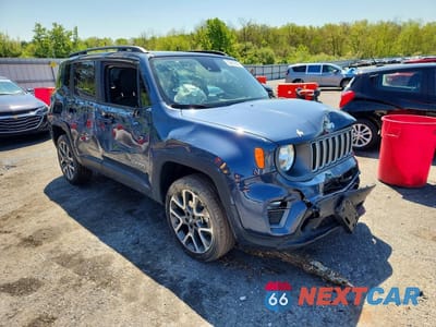 Czwarte zdjęcie samochodu z boku: 2022 JEEP RENEGADE LIMITED VIN:ZACNJDD11NPN67720 - miniatura