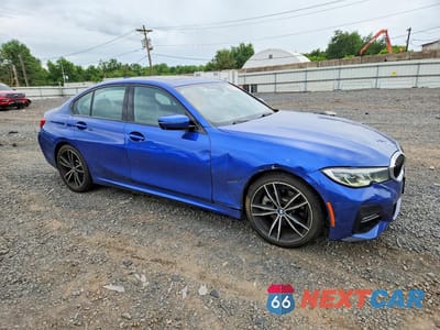 Czwarte zdjęcie samochodu z boku: 2019 BMW 330XI VIN:WBA5R7C51KAJ81860 - miniatura