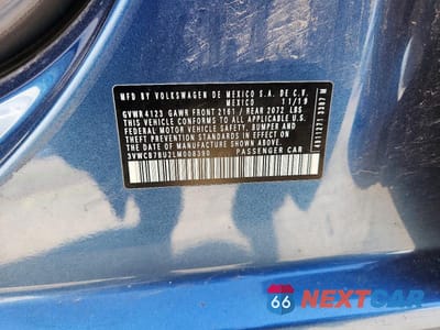 Zdjęcie 12 z 12 samochodu: 2020 VOLKSWAGEN JETTA S VIN:3VWCB7BU2LM008390 - miniatura