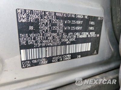 Zdjęcie 13 z 13 samochodu: 2021 TOYOTA RAV4 XLE VIN:2T3P1RFV4MW208757 - miniatura