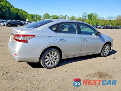 Trzecie zdjęcie samochodu z tyłu: 2014 NISSAN SENTRA SV VIN:3N1AB7AP9EY235225 - miniatura