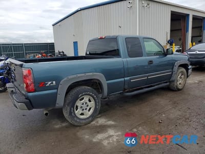 Trzecie zdjęcie samochodu z tyłu: 2006 CHEVROLET SILVERADO K1500 VIN:1GCEK19B86Z154812 - miniatura