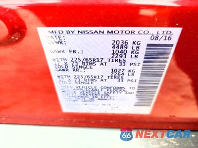 Zdjęcie 14 z 14 samochodu: 2016 NISSAN ROGUE S VIN:5N1AT2MT3GC897721 - miniatura
