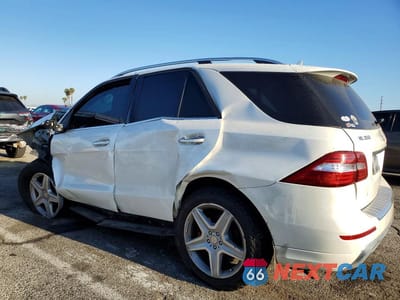 Drugie zdjęcie samochodu z przodu: 2015 MERCEDES-BENZ ML 350 4MATIC VIN:4JGDA5HB7FA445853 - miniatura