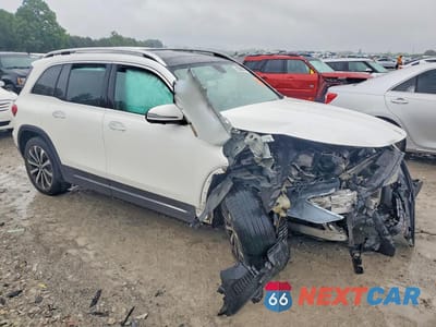 Czwarte zdjęcie samochodu z boku: 2022 MERCEDES-BENZ GLB 250 VIN:W1N4M4GB6NW197354 - miniatura