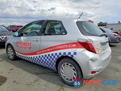 Drugie zdjęcie samochodu z przodu: 2014 TOYOTA YARIS 3-DOOR L FLEET VIN:VNKJTUD35EA006019 - miniatura