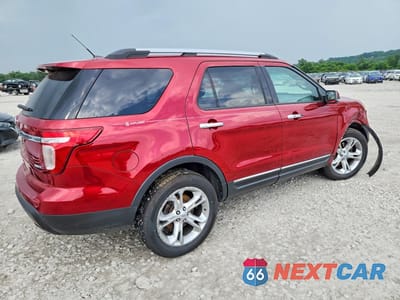 Trzecie zdjęcie samochodu z tyłu: 2013 FORD EXPLORER LIMITED VIN:1FM5K8F89DGA17500 - miniatura
