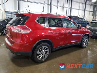 Trzecie zdjęcie samochodu z tyłu: 2015 NISSAN ROGUE SL VIN:5N1AT2MV6FC919923 - miniatura