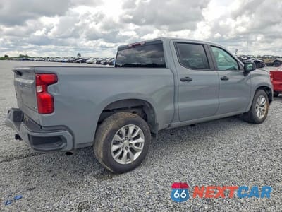 Trzecie zdjęcie samochodu z tyłu: 2024 CHEVROLET SILVERADO C1500 CUSTOM VIN:3GCPABEK5RG223788 - miniatura