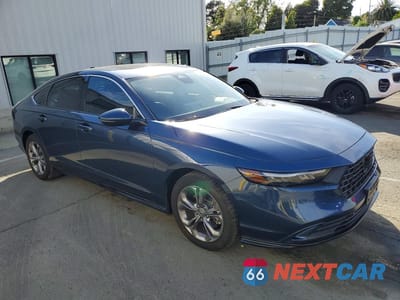 Czwarte zdjęcie samochodu z boku: 2023 HONDA ACCORD HYBRID EXL VIN:1HGCY2F62PA063684 - miniatura