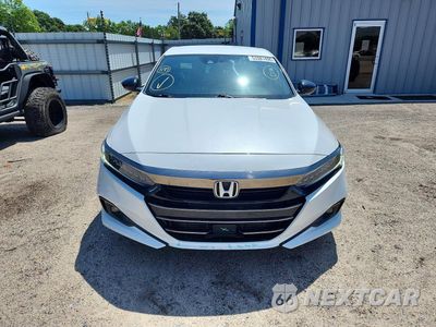 Piąte zdjęcie samochodu w środku: 2021 HONDA ACCORD SPORT VIN:1HGCV1F39MA028239 - miniatura
