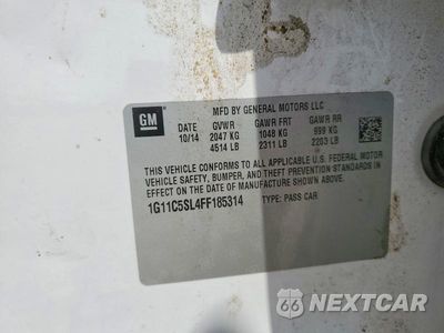 Zdjęcie 12 z 12 samochodu: 2015 CHEVROLET MALIBU 1LT VIN:1G11C5SL4FF185314 - miniatura