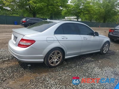 Trzecie zdjęcie samochodu z tyłu: 2008 MERCEDES-BENZ C 350 VIN:WDDGF56X48F015484 - miniatura
