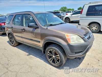 Czwarte zdjęcie samochodu z boku: 2004 HONDA CR-V LX VIN:SHSRD78464U209755 - miniatura