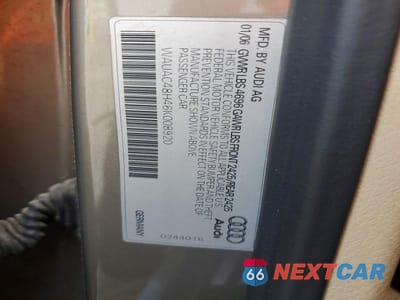 Zdjęcie 12 z 12 samochodu: 2006 AUDI A4 1.8 CABRIOLET VIN:WAUAC48H46K008920 - miniatura