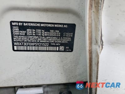 Zdjęcie 13 z 13 samochodu: 2023 BMW X1 XDRIVE28I VIN:WBX73EF0XP5Y21522 - miniatura