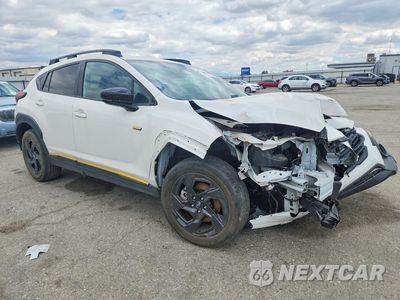 Czwarte zdjęcie samochodu z boku: 2024 SUBARU CROSSTREK SPORT VIN:4S4GUHF61R3730617 - miniatura