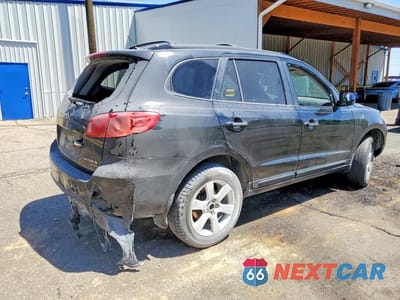 Trzecie zdjęcie samochodu z tyłu: 2007 HYUNDAI SANTA FE SE VIN:5NMSH13E87H100744 - miniatura
