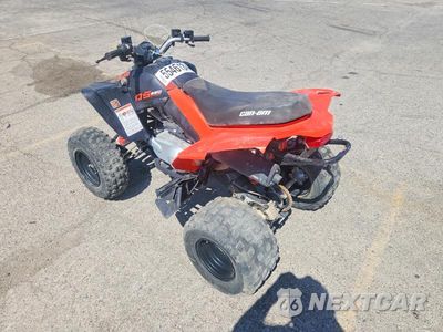 Trzecie zdjęcie samochodu z tyłu: 2022 CAN-AM DS 250 - ATV VIN:RFGUB2512NS030120 - miniatura