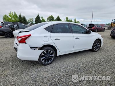 Trzecie zdjęcie samochodu z tyłu: 2019 NISSAN SENTRA S VIN:3N1AB7AP2KY322895 - miniatura